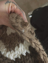 [Handmade] Nordic Toggle Knit Cardigan