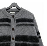 Bottie Angora Stripe Cardigan