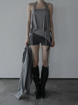 Now Halter Bustier Sleeveless