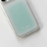 [반투명] mint syrup case