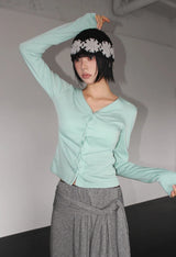 FLOWER CROCHET BEANIE