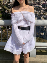 [MADE] Fittney Summer Off-Shoulder Knit