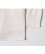 RG キス＆リスク ウォッシュド長袖Tシャツ (Ecru)