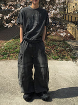 Jerra Multi-Pocket Denim Pants 2C