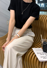 [Lè made] Lè made サマーリネンワイドスラックス / 3 colors