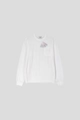 クルーネックポケットロングスリーブ 7color