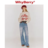 Why Berry 23AW "Classic Remake" Retro Blue Jeans