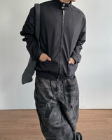 Latin High Neck Snap Jacket