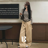 Middle Carpenter Detail Long Pants