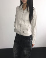 リベットスリムジャケット