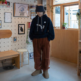 Alaska logo hoodie / Navy
