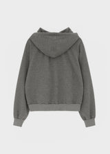 [B-BASIC] Waffle Loose Fit Hoodie