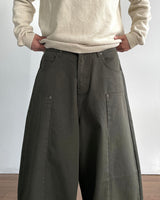 Gent Double Knee Curved Pants