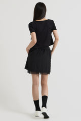 リバーシブルTシャツ, Black