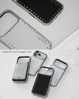 round dot mirror bumper case [black]