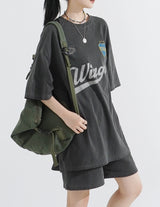 Pigment Wings Over-Fit T-shirt
