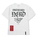 ナード セミオーバーサイズTシャツ / White