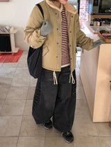 Jukut Wool Bomber Padding Jumper
