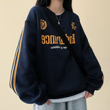 Andu Track Line Fleece Sweatshirt