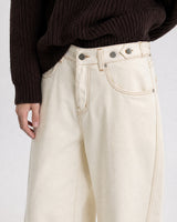 (UNISEX) Curve Non-fade Denim Pants