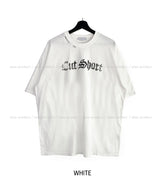 カッティングビンテージピグメント半袖Tシャツ