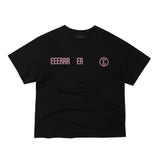 ストリートリーグ グラデーションアートワーク ロゴ オーバークロップフィット Tシャツ (ブラック)