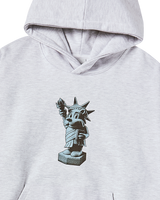 25FW AC BEAR STATUE OF LIBERTY HOODIE MELANGE