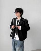 Odd Basic Cropped Shirt