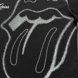 DCxRS ビッグロゴプリントTシャツ ブラック