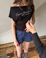 [ORIGINAL] エレンオフショルダーTシャツ