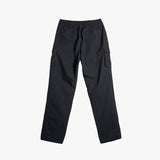Comfy Detail Washed Cargo Pants (Black)