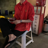 LMN Linen Crown Oversized Fit Shirt (6 colors)