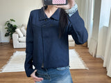 vintage double button shirt