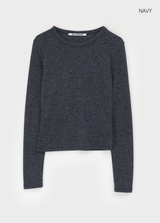 [MADE] Ronaj Knitlike Round Long Sleeve T-shirt