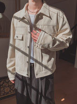 Brook Suede Trucker Jacket