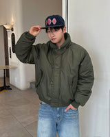 Snap Crop Aviator Jumper