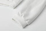 Mix logo sweatshirt - ivory