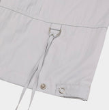 Multi-pocket D-ring Nylon Bermuda Pants
