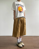 Sunday Printed Short-Sleeved T-Shirt