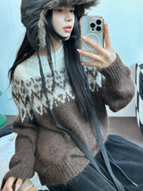 フリース🩷サイドピンタックロングワイドオーバーパンツ 💙🤎🩷🩶🖤5COLOR