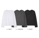 ハイストリートアシンメトリーカット長袖トップス