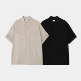 OWNイソップ リネン ロールアップ シャツ (2 colors)