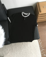 Hail Ringer Short Sleeve Knit