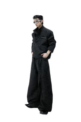 Textured Pearl Trousers