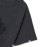 [ULKIN] MUGUNG インクブラーオーバーフィット半袖Tシャツ_チャコール