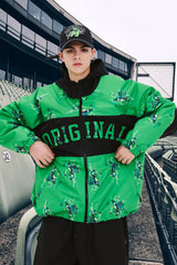 3D TRIPPY RB HOODED JACKET GREEN