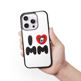 I LOVE MM (murmurbear) epoxy bumper case 