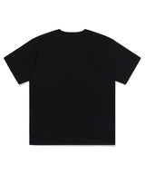 メルティング アップル プリンティングショートスリーブTシャツ ブラック