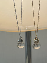 stone long necklace