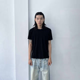 Structured Seam Rib Tee